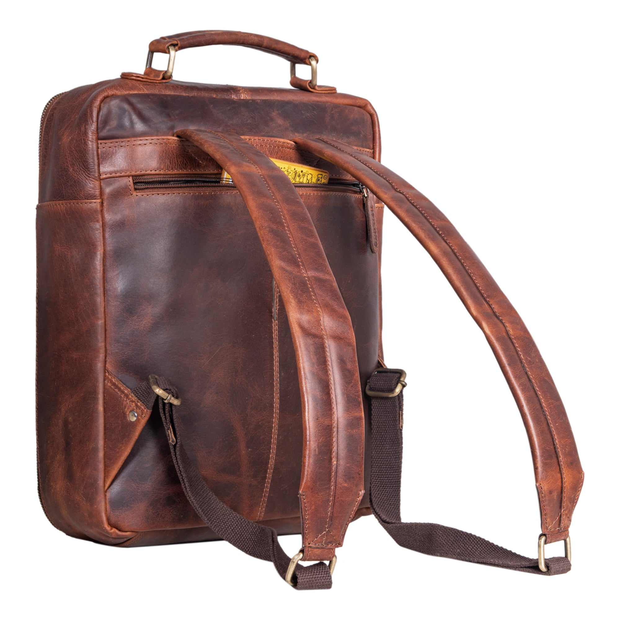brauner Rucksack für Frauen