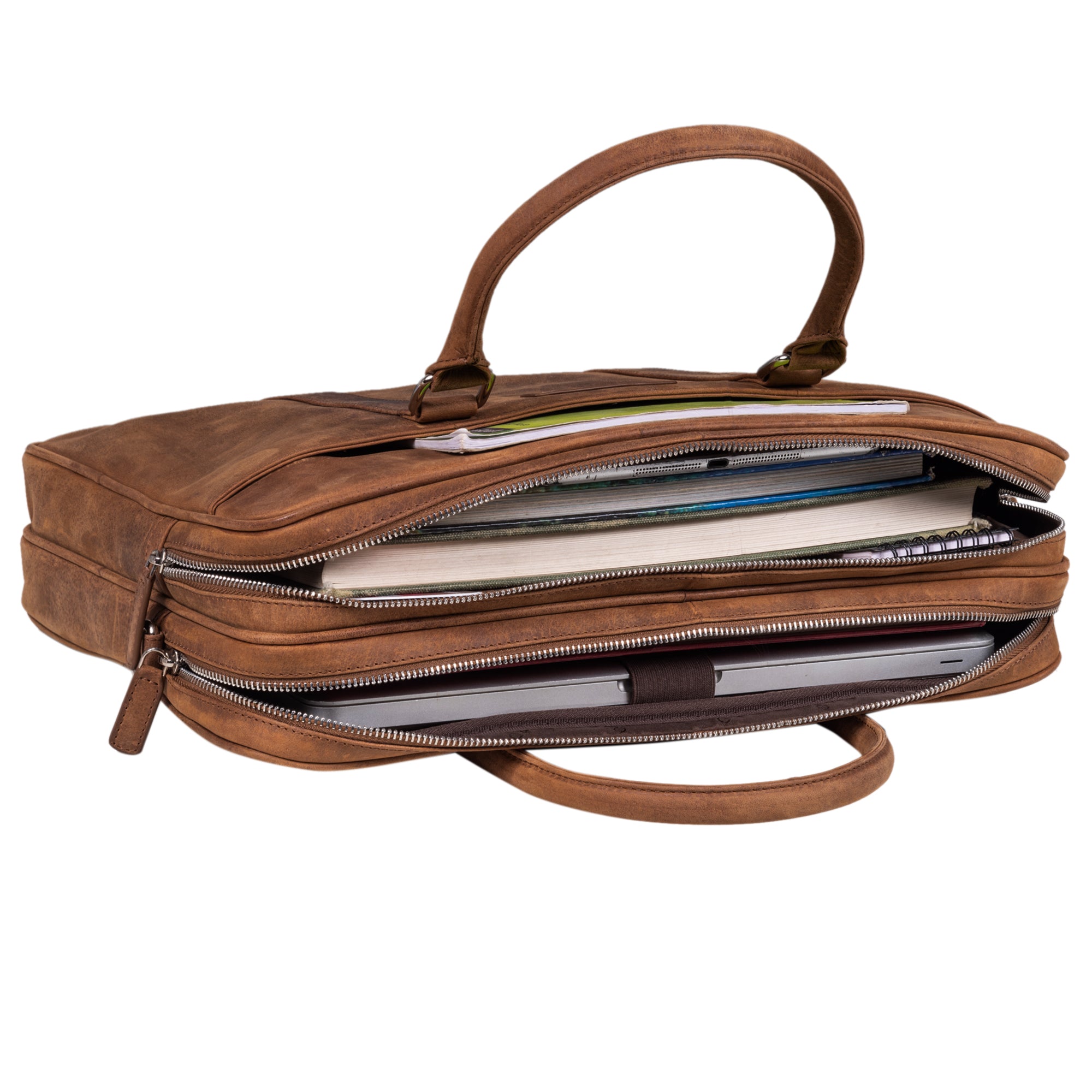 Leder Businesstasche braun