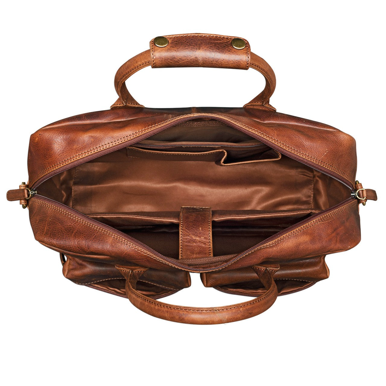 15,6 Zoll Laptoptasche Leder groß