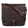 "Timo" Vintage Messenger Bag Leder klein