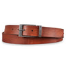 Ledergürtel Braun 34 mm kürzbar