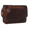 "Marvin" Umhängetasche Leder Groß 15.6 Zoll Laptoptasche
