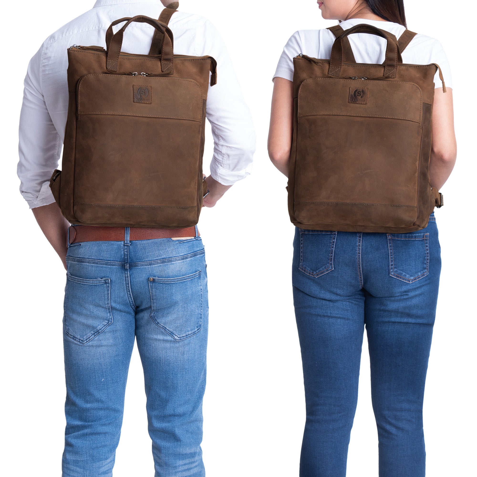 Lederrucksack Vintage Tasche