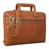 "Pierce" Laptoptasche mit Griff Leder