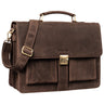 "Eros" Aktentasche Leder 15,6" Laptoptasche Businesstasche Echtleder