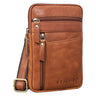 "Brooks" Leder Brustbeutel Gürteltasche