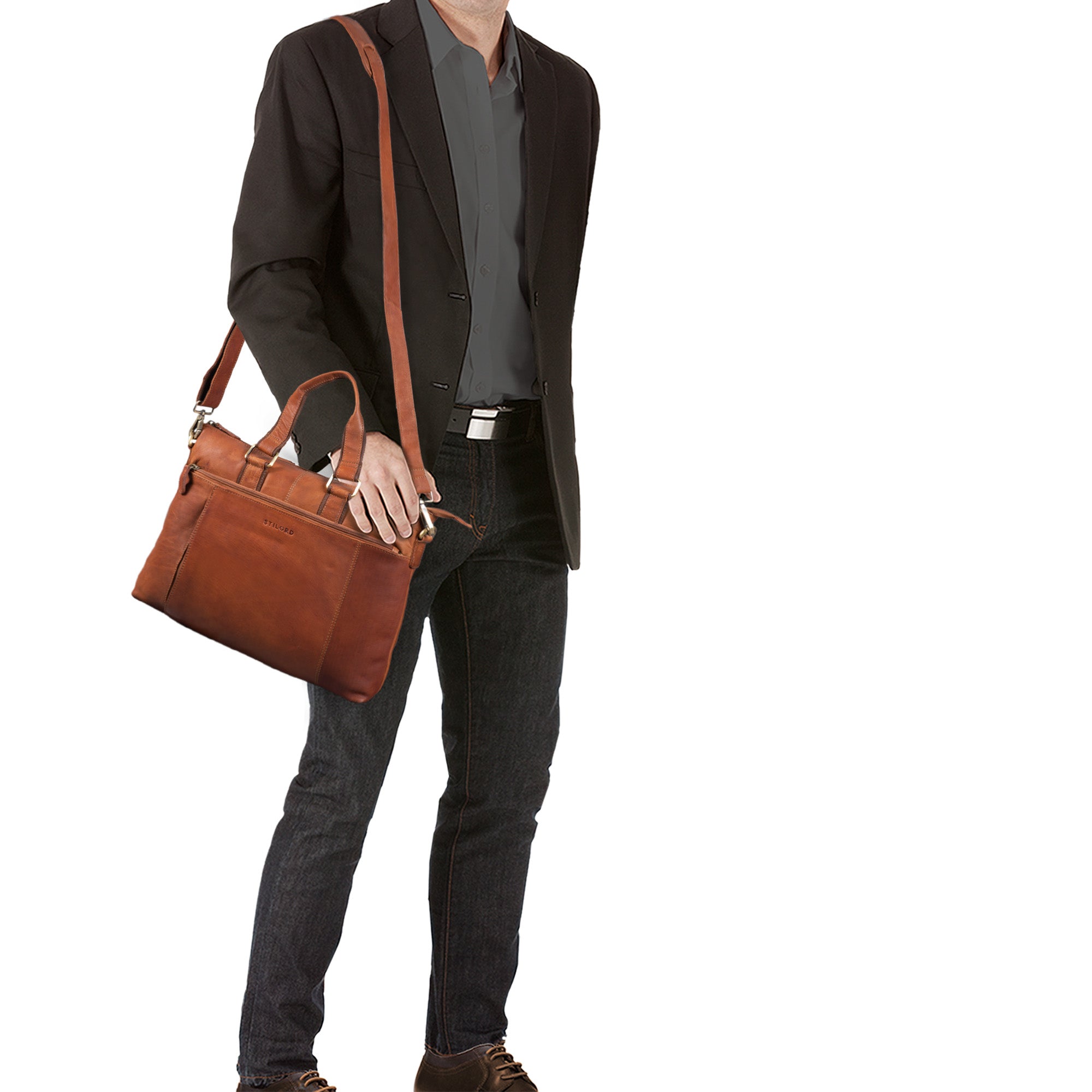 Vintage Aktentasche Leder