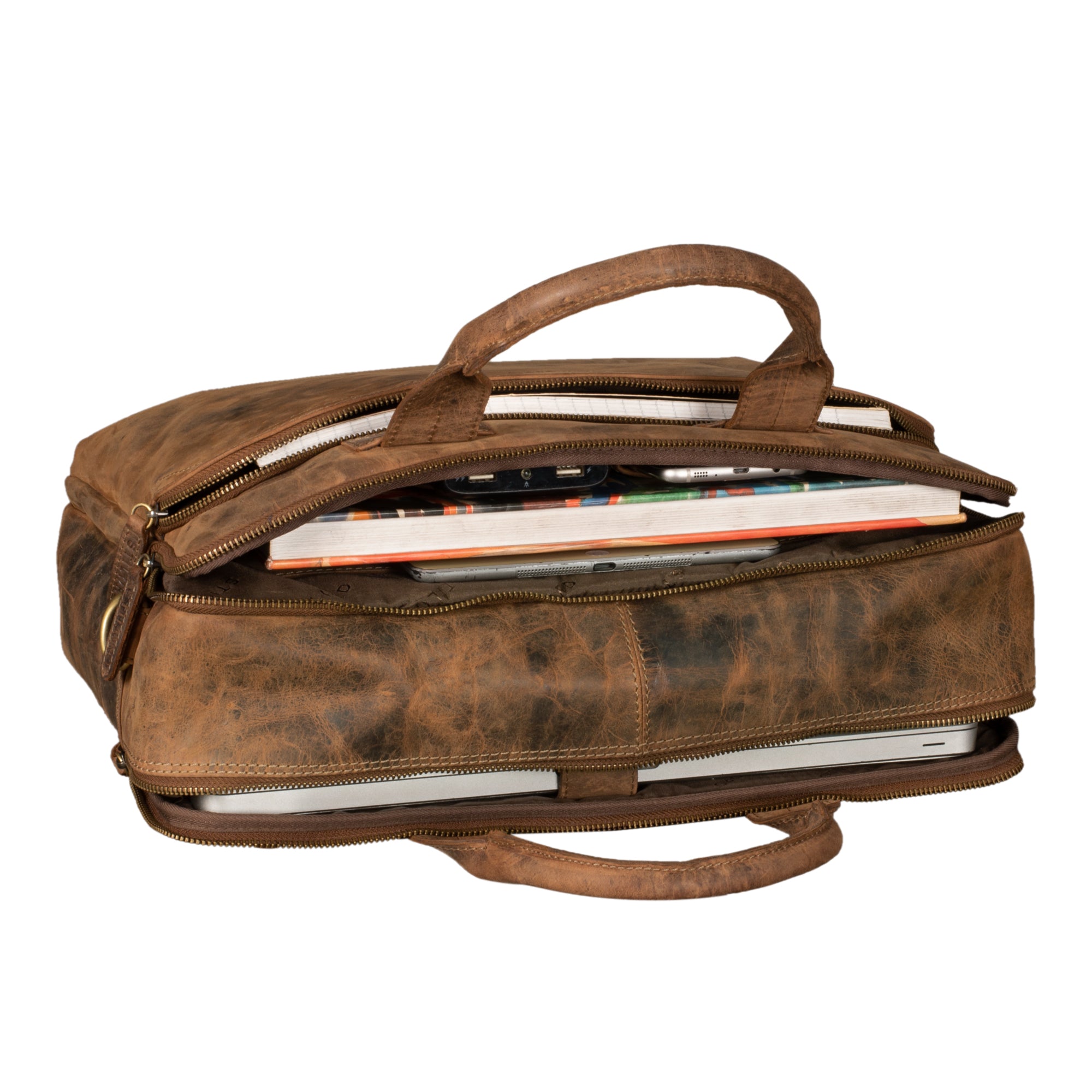 Braune Businesstasche Vintage