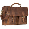 "Owen" Laptop Aktentasche Leder