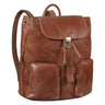 “Sidney” Leder Businessrucksack Damen