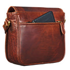 Handtasche Frauen Leder braun