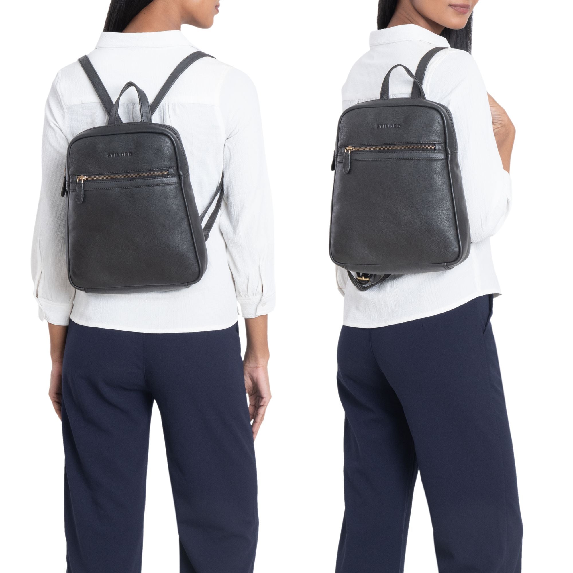 Klein Damenrucksack Schwarz