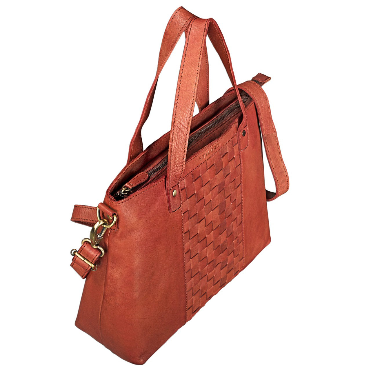 Vintagetasche braun Leder