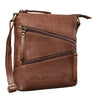 "Alina" Schultertasche Damen Leder Vintage