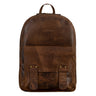 "Nalos" Rucksack Leder braun Vintage