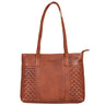 "Verena" Einzigartiger Leder Shopper Damen