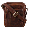 "Jamie" Herren Ledertasche Umhängetasche klein
