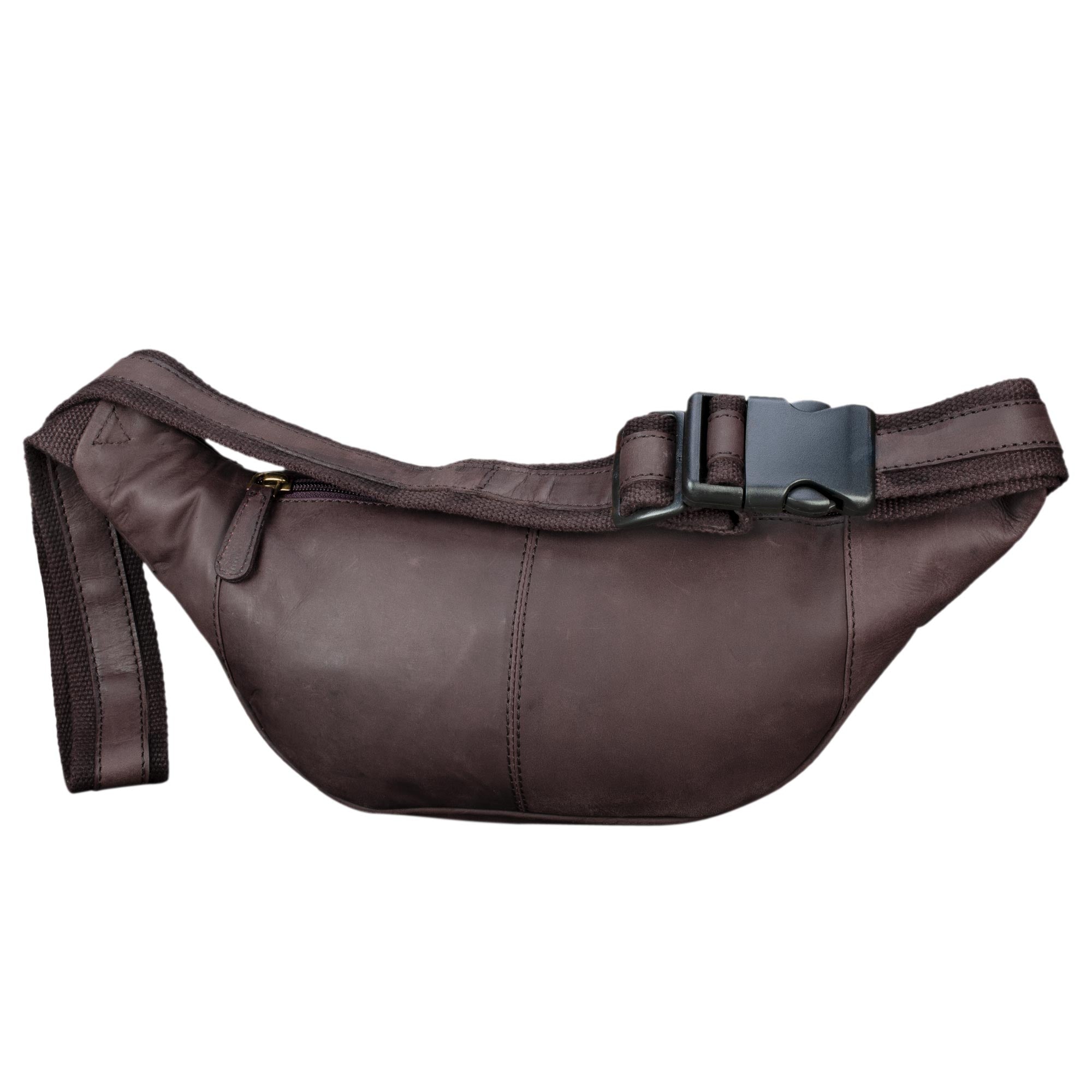 bauchtasche leder herren braun