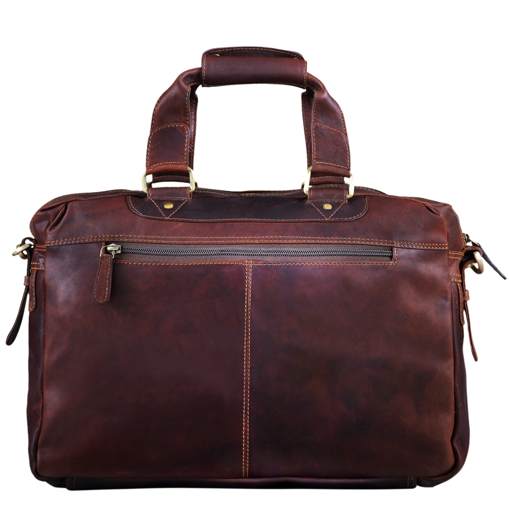 Vintage Echtleder Businesstasche