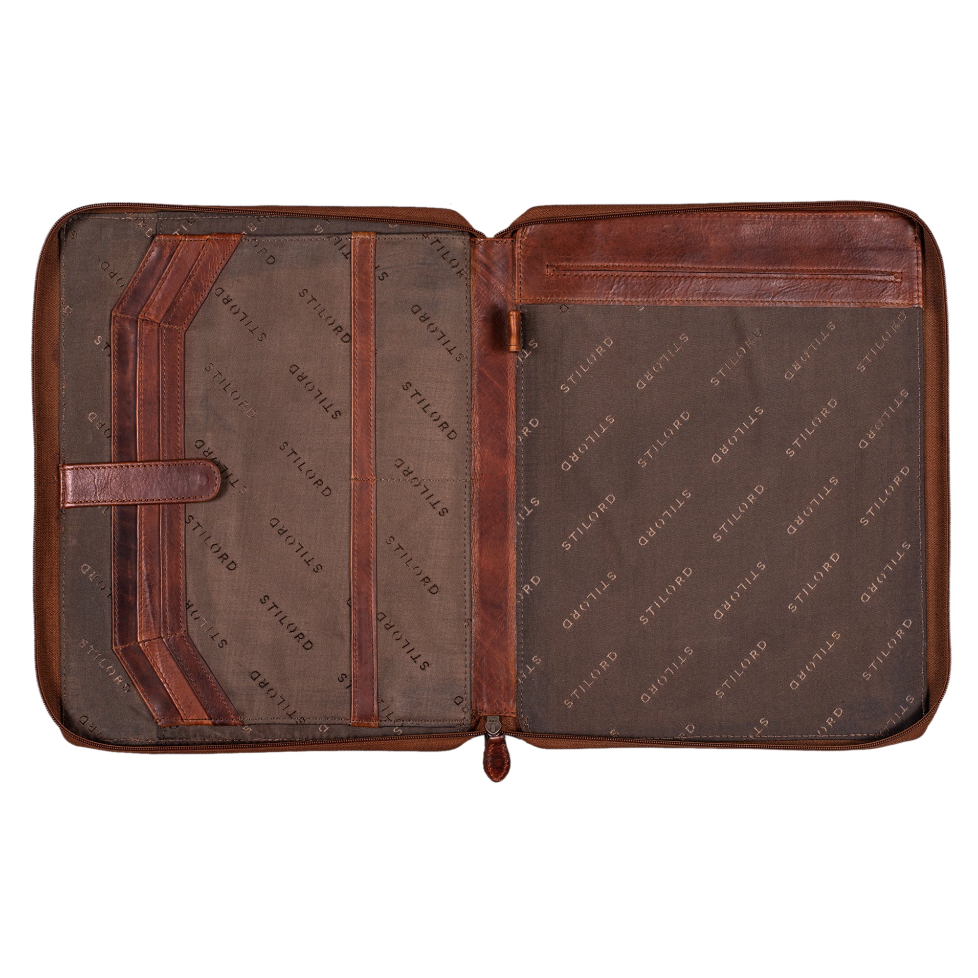 Unitasche Herren Damen leder braun