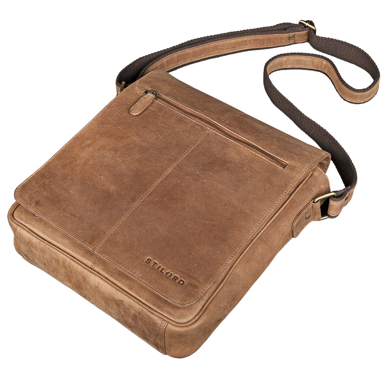 Leder Umhängetasche Braun