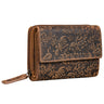 "Thea" Damen Geldbeutel Leder RFID mit Geschenkbox