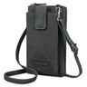 "Nelly" Geldbörse mit Handyfach Leder 3-in-1 Handytasche Umhängetasche Portemonnaie zum Umhängen