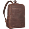 "Xander" Stilbewusster Rucksack mit Laptopfach 15,6 Zoll Leder