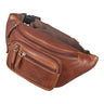"Greg" Bauchtasche / Gürteltasche Echtes Leder für Damen Herren Groß