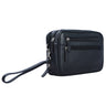 B-WARE "Nero" Handgelenktasche Herren Leder