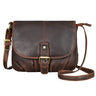 "Iris" Leder Handtasche Damen klein Echtleder Umhängetaschen Frauen