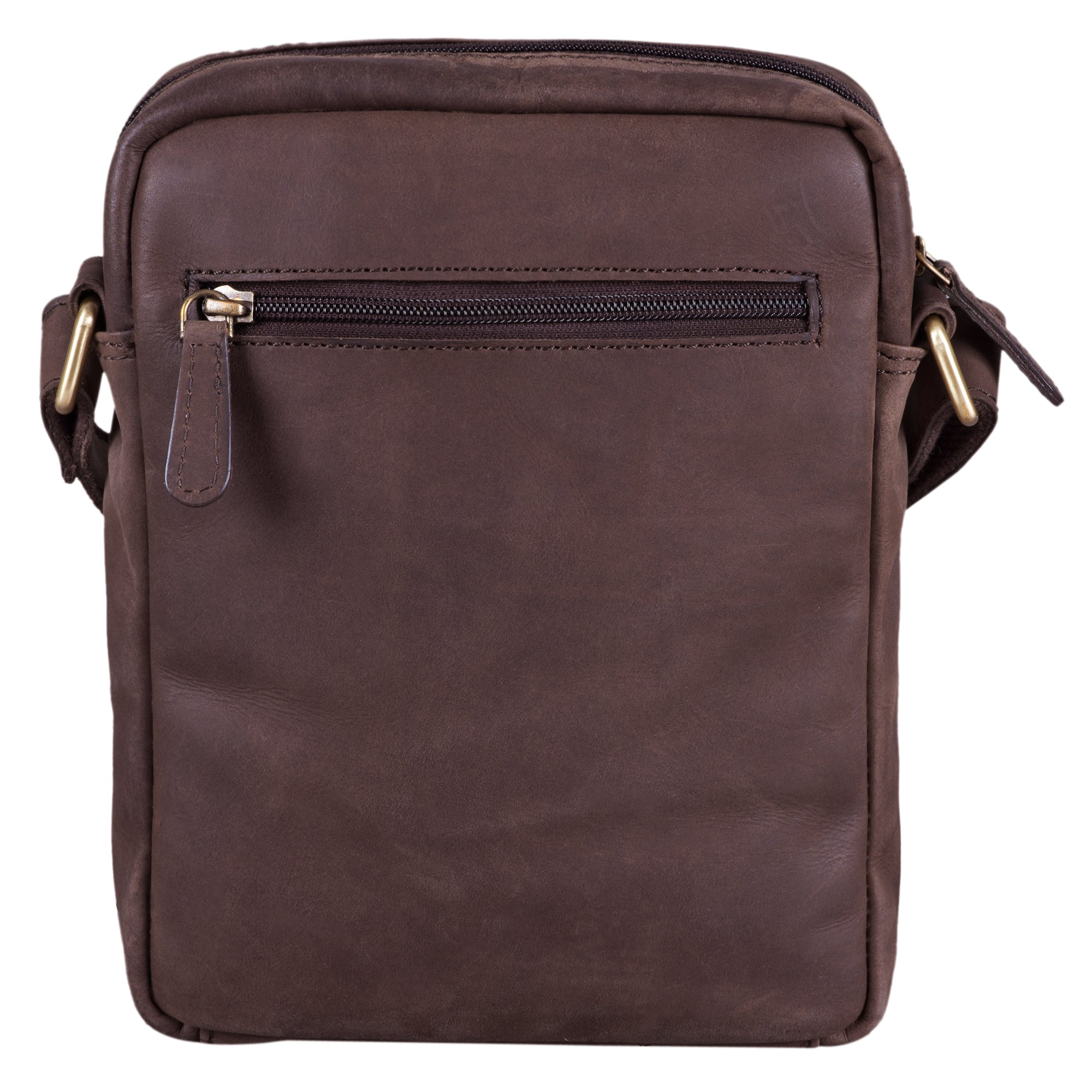 Leder Messenger Bag Männer braun