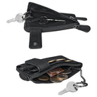 Kleines Leder Etui schwarz