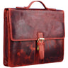 B-WARE "Aurelio" Vintage Aktenmappe Leder