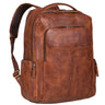 "Sigrid" Zeitloser Leder Rucksack mit Laptopfach 17 Zoll