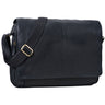 "Alex" Vintage Ledertasche Männer Frauen Businesstasche zum Umhängen 15,6 Zoll