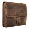 B-WARE "Magnus" Vintage Aktenmappe Leder