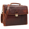 B-WARE "Noel" Aktentasche Leder Herren Vintage