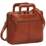 "Connell" Laptoptasche 13 Zoll  A4 Leder schmal für Damen und Herren