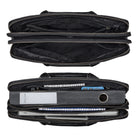 Businesstasche Leder Damen schwarz