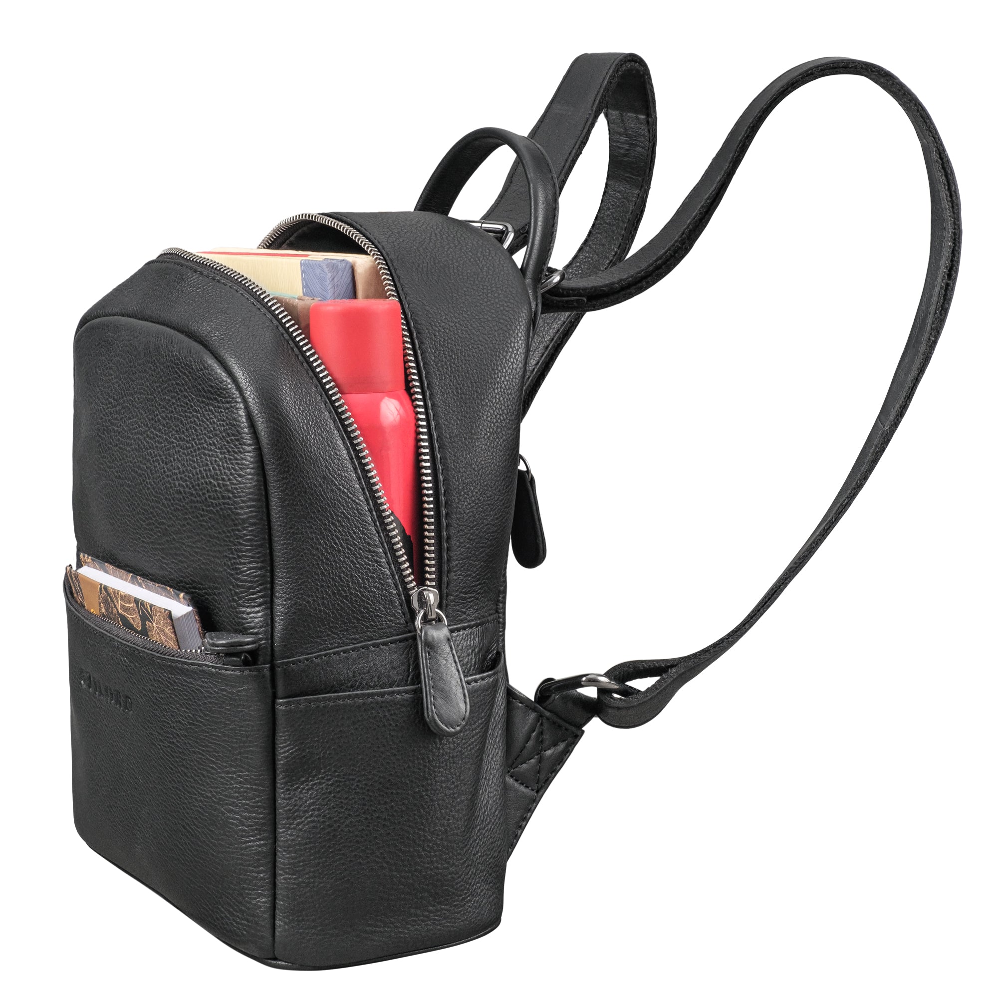 Leder Damenrucksack klein