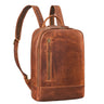 "Phillip" Leder Rucksack mit Laptopfach 15,6 Zoll