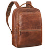 "Tomke" Leder Rucksack mit Laptopfach