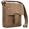 B-WARE "Alessio" Leder Messenger Bag Männer klein