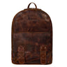 "Nalos" Rucksack Leder braun Vintage