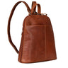 "Olivia" City Rucksack Damen Leder Rucksackhandtasche Daypack