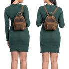 Mini Rucksack Leder braun