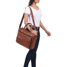 Vintage Ledertasche Damen