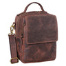 "Gideon" Leder Umhängetasche Herren Vintage
