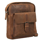 Kleine Handtasche Leder Vintage braun